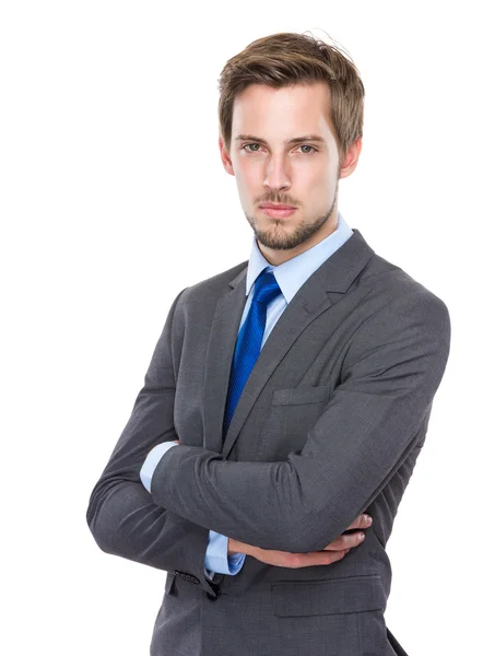 Retrato de hombre de negocios caucásico — Foto de Stock