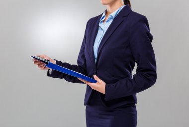 iş kadını ile Pano