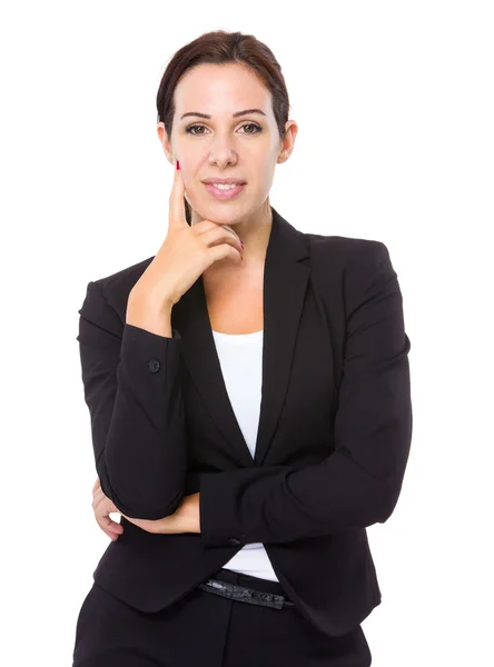 Beautiful business woman Stock Image