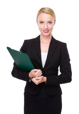 iş kadını ile Pano