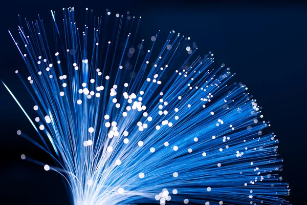 Cables de fibra óptica — Foto de Stock