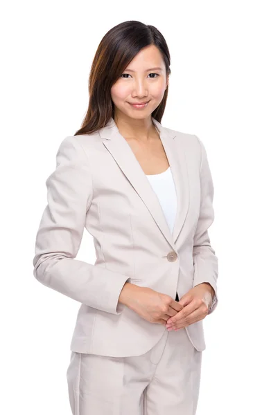Молодая азиатская предпринимательница — стоковое фото