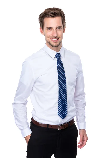 Young handsome businessman — Stock Photo, Image