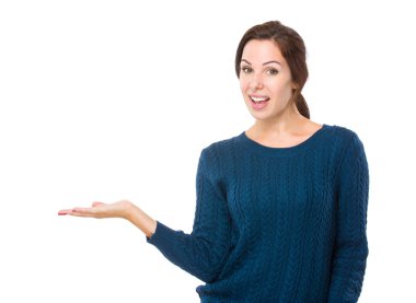 el mevcut olan kadın