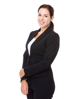 Kendine güvenen güzel iş kadını