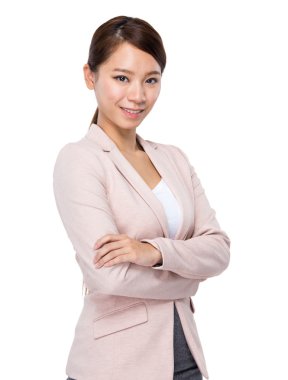 kollarını çapraz işkadını