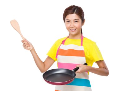 önlük pişirmek ev kadını