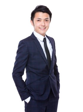 genç yakışıklı işadamı