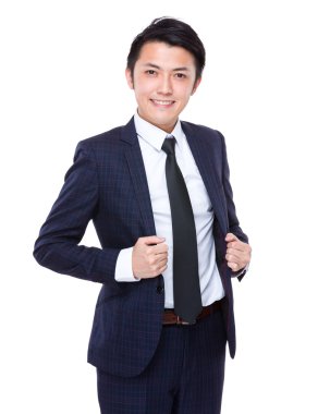 genç yakışıklı işadamı