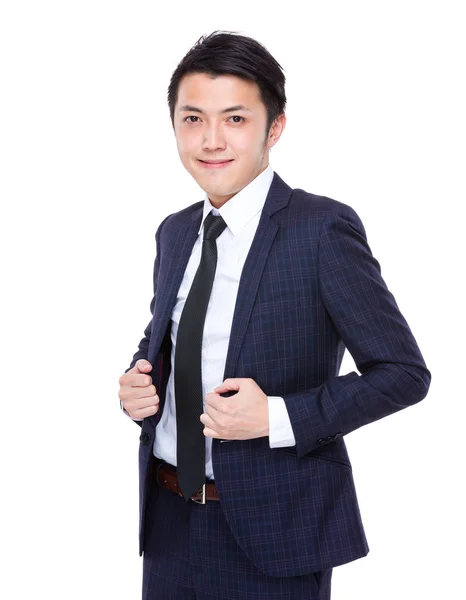 Young handsome businessman — Stock Photo, Image