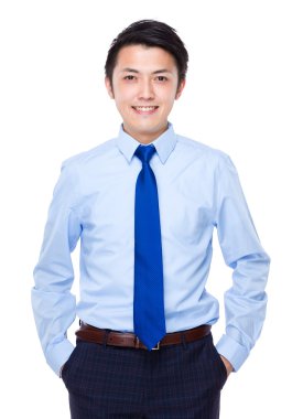 genç yakışıklı işadamı