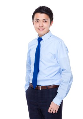 genç yakışıklı işadamı