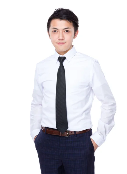 Young handsome businessman — Stock Photo, Image