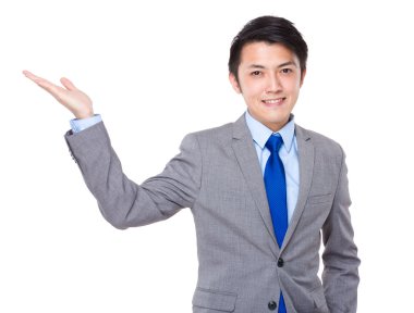 işadamı elle mevcut