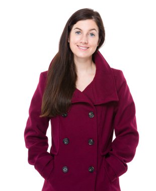 Güzel esmer kadın.