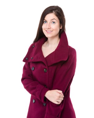 Güzel esmer kadın.