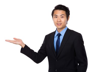 işadamı elle mevcut