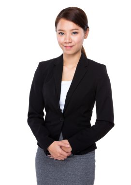 Kendine güvenen güzel iş kadını