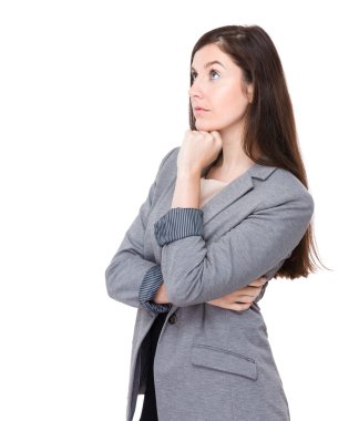 bir şey düşünme iş kadını