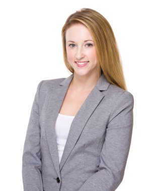 Kendine güvenen güzel iş kadını