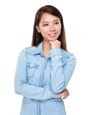 Fikir düşünüyorum kadın