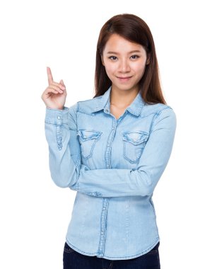 parmak kadar kadınla