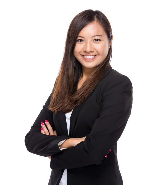 Singapour portrait de femme d'affaires — Photo