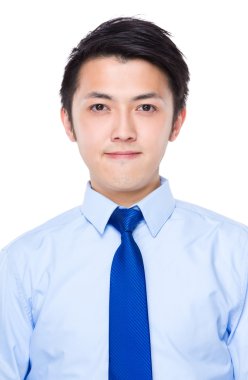 Kendine güvenen genç işadamı