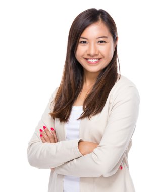 Genç Asyalı kadın