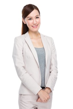 Kendine güvenen güzel iş kadını