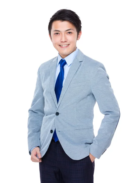 Young confident businessman — Stock Photo, Image