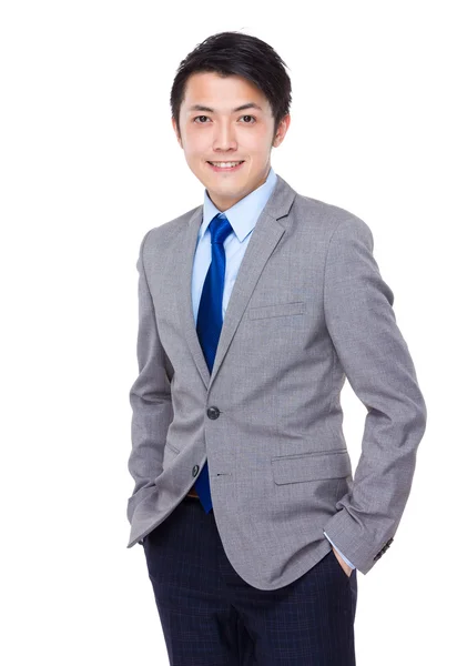 Young confident businessman — Stock Photo, Image