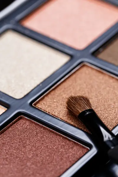 Professional eyeshadow palette — Stock Photo, Image