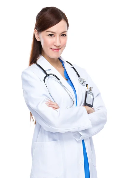 Mujer asiático médico — Foto de Stock