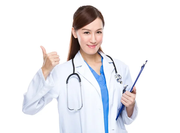 Female asian doctor — Stock Photo, Image