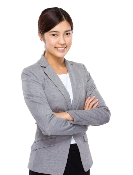 Joven asiático mujer de negocios — Foto de Stock