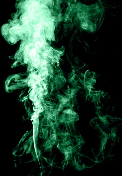 Green smoke — Stock Photo, Image