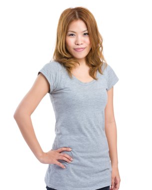 Genç Asyalı kadın