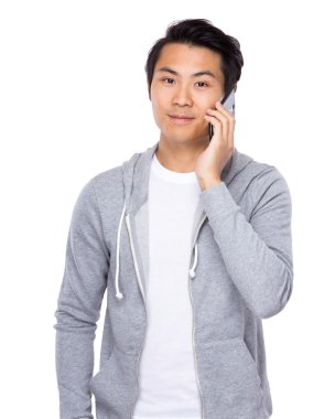 Telefonda Konuşan Adam