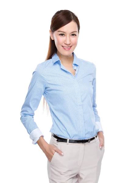 Asian confident businesswoman — Stock Photo, Image