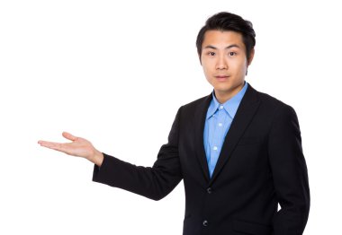 işadamı elle mevcut