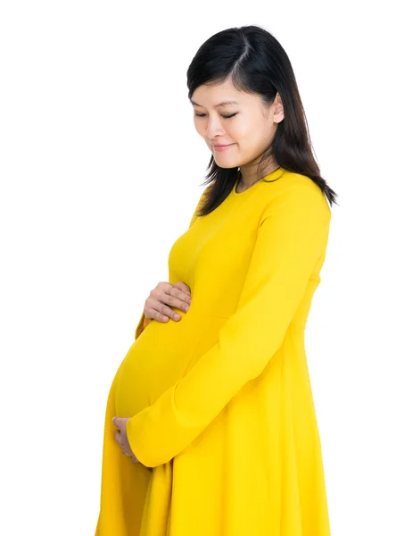 Pregnant asian woman — Stock Photo, Image