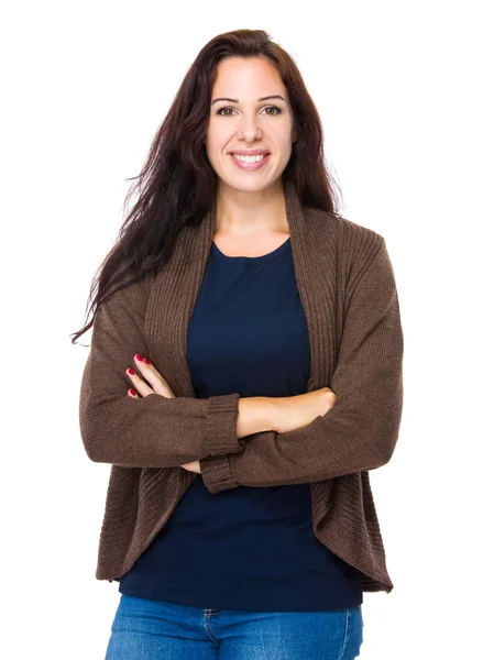 Caucasian woman portrait — Stock Photo, Image