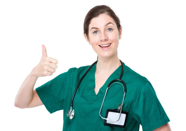 Female caucasian doctor — Stock Photo, Image