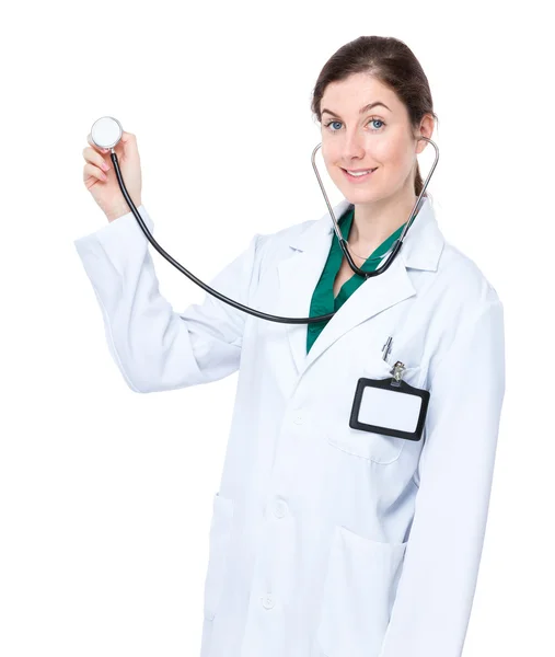Médico caucásico femenino —  Fotos de Stock