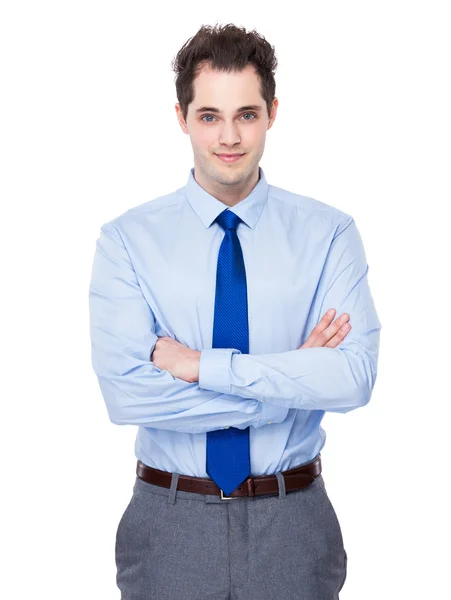 Young caucasian businessman — Stock Photo, Image