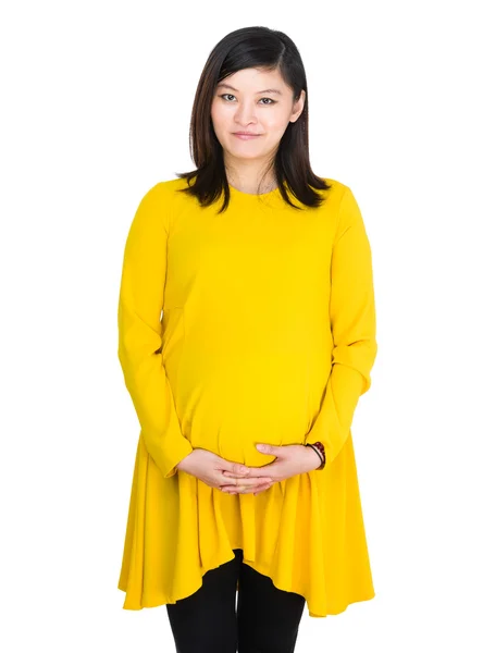 Pregnant asian woman — Stock Photo, Image