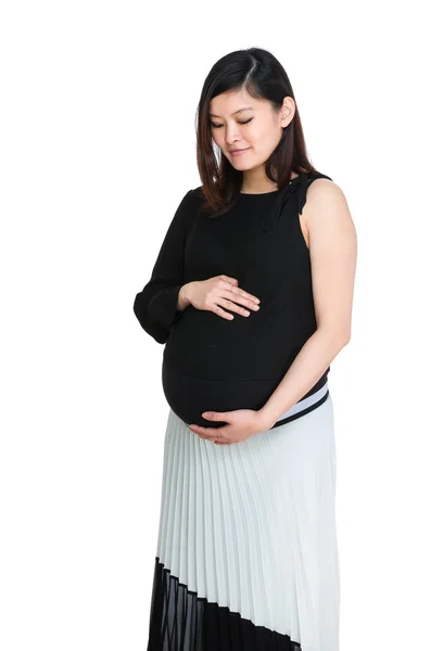 Pregnant asian woman — Stock Photo, Image