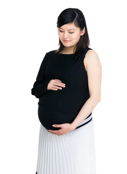 Pregnant asian woman — Stock Photo, Image