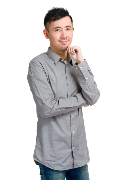 Young asian man portrait — Stock Photo, Image